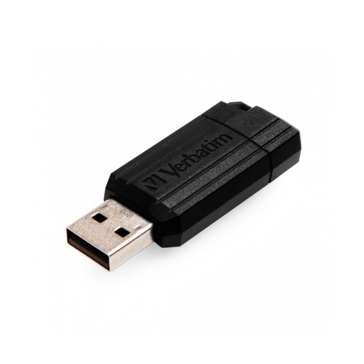 VERBATIM PEN DISK 8GB USB2.0 BLACK