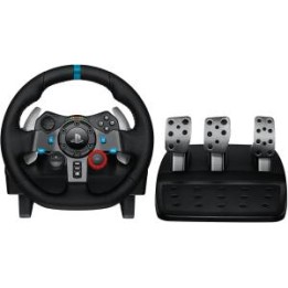 Logitech Volante + Pedaliera G29 PS5/PS4/PC