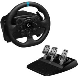 Logitech Volante + Pedaliera G923 Trueforce Doppia Frizione PS4/PC