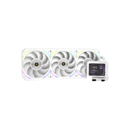 VALKYRIE RAFF. CPU LIQUIDO V360 BIANCA LCD IPS 3.5'' 60Hz ARGB VK-AIO.