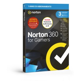 NORTON 360 FOR GAMERS 2026-ANTITRUFFA- ATTACH - 3 DISPOSITIVI 12 MESI.