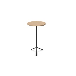 DVO TAVOLO TONDO SLING 60X107H GAMBE BIANCHE PIANO BIANCO OPACO