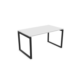 DVO SCRIVANIA LINEARE LITE 140X80X75 STRUTTURA BIANCA PIANO BIANCO OP.