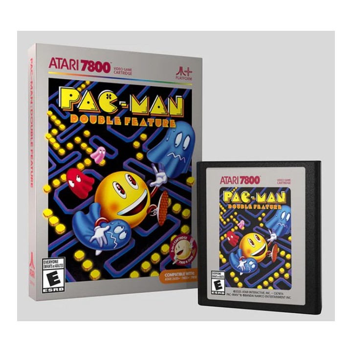 Atari Pac-Man:Double Feature (Compatible with 2600+,7800+,7800) EU (Day one non garantito)