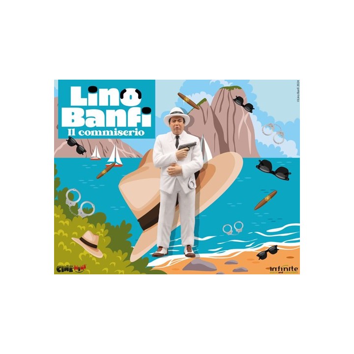 101160 - Lino banfi il commiserio cinemini pvc