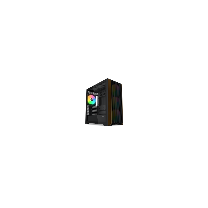 SAMA MID TOWER Z60 BLACK LISTELLO IN NOCE TG 4FAN 140mm ARGB PWM