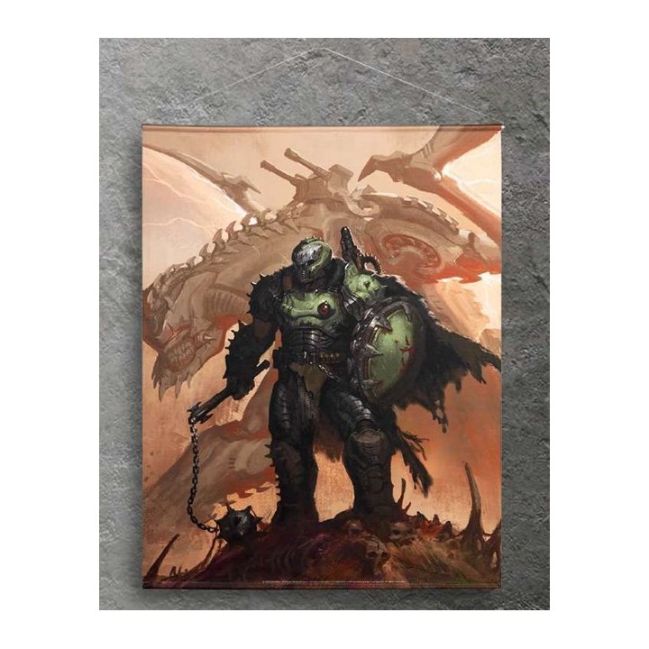 106721 - Doom the dark ages canvas poster concept art