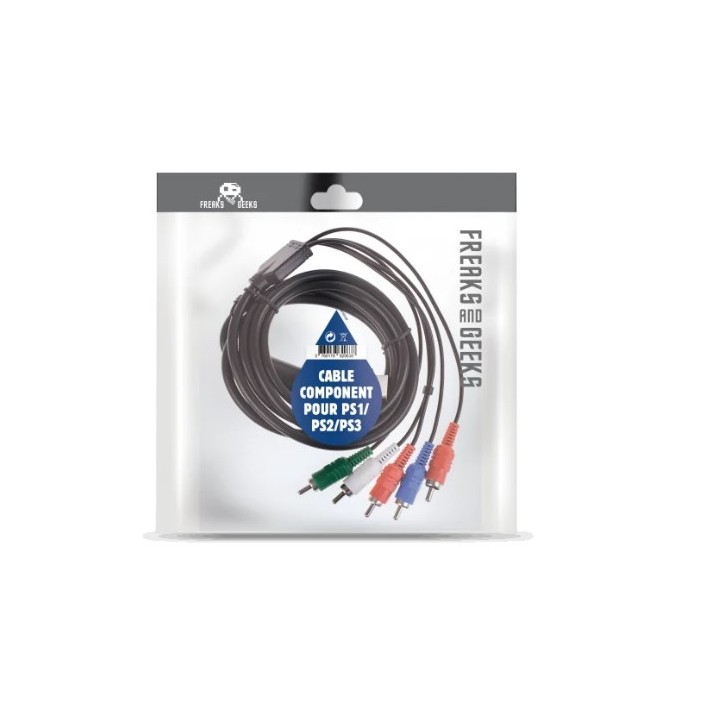Cavo video componente per PS1/PS2/PS3 (in F&G bag + label)