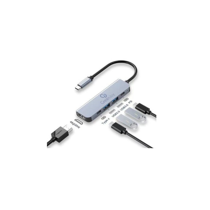 5-in-1 USB C adapter