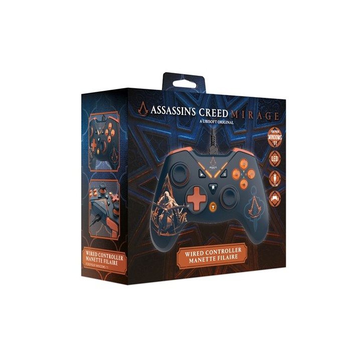 FREAKS AND GEEKS Assassin's Creed Mirage - Wired Controller for PC with 3M Câble