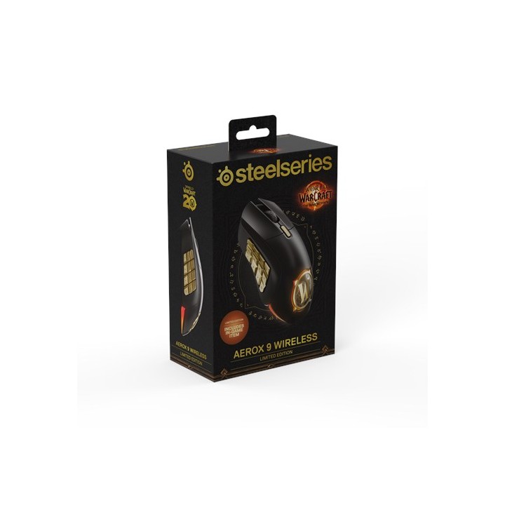 STEELSERIES mouse gaming Aerox 9 Wireless World Of Warcraft Edition