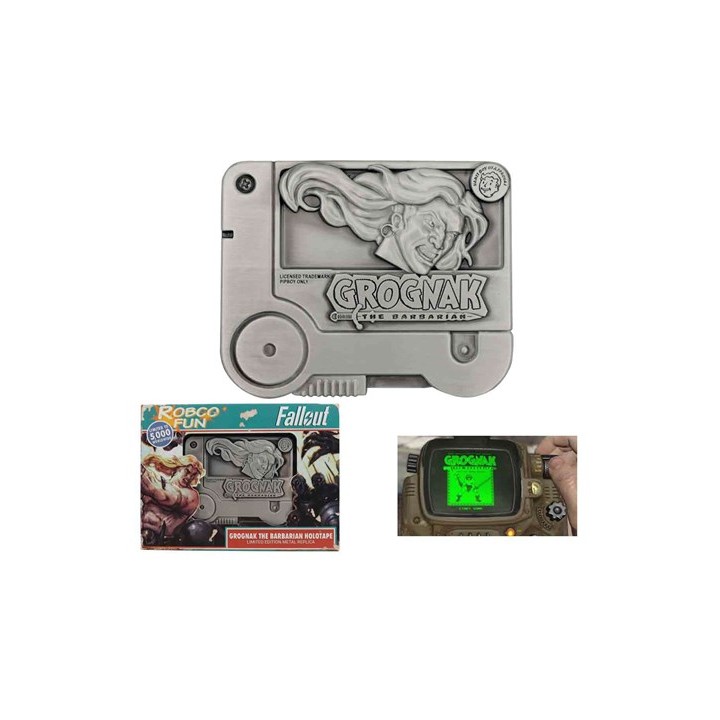 109798 - Fallout grognak the barbarian holotape replica