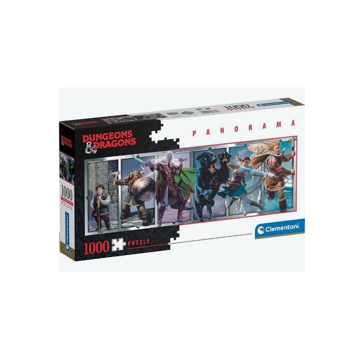Dungeons & Dragons Puzzle Collection - Companions Of The Hall - Panorama Puzzle 1000 Pezzi