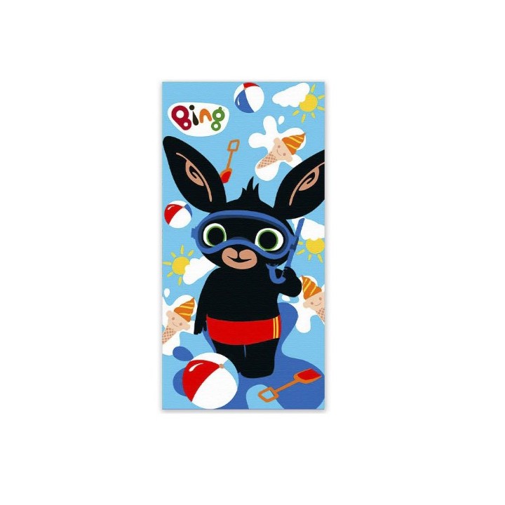BING - Asciugamano / Telo mare "Bing al mare " ( 70x140cm )