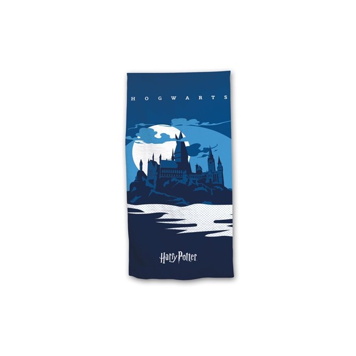 HARRY POTTER - Asciugamano / Telo mare "Hogwarts Castle" (70 x 140cm)