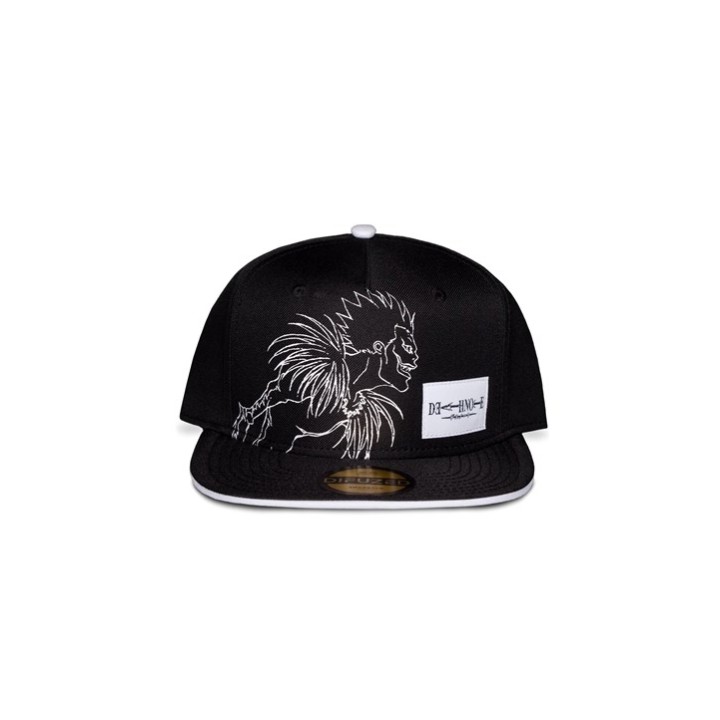 DIFUZED DEATH NOTE : CAPPELLO SNAPBACK MINIMAL RYUK LATERALE