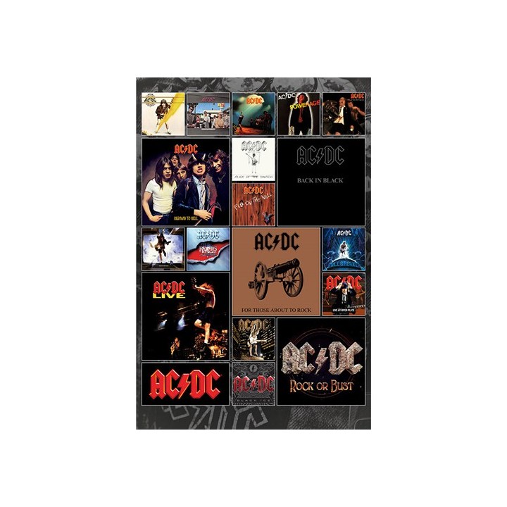 ABYSTYLE AC/DC - Poster grande: "ACDC Covers" (91.5x61)