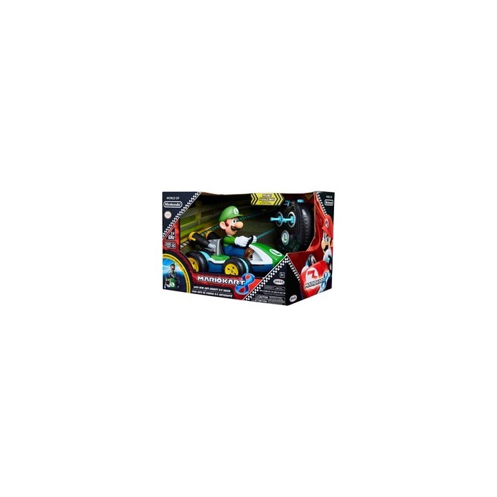 JAKKS PACIFIC NINTENDO MARIO KART MINI ANTI-GRAVITY R/C RACER LUIGI (RADIOCOMANDATO)