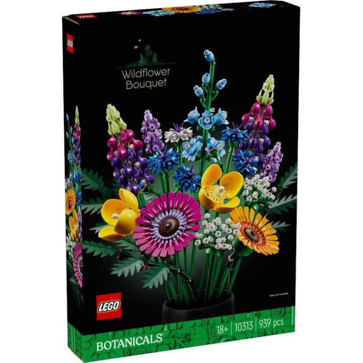LEGO 10313 BOTANICALS - Bouquet fiori selvatici