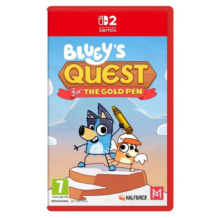 Bluey's Quest For The Gold Pen