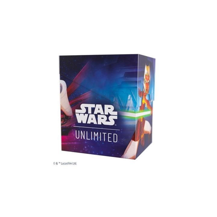 ASMODEE 6858 - STAR WARS UNLIMITED - CREPUSCOLO DELLA REPUBBLICA: SOFT CRATE AHSOKA TANO/GENERAL GRIEVOUS