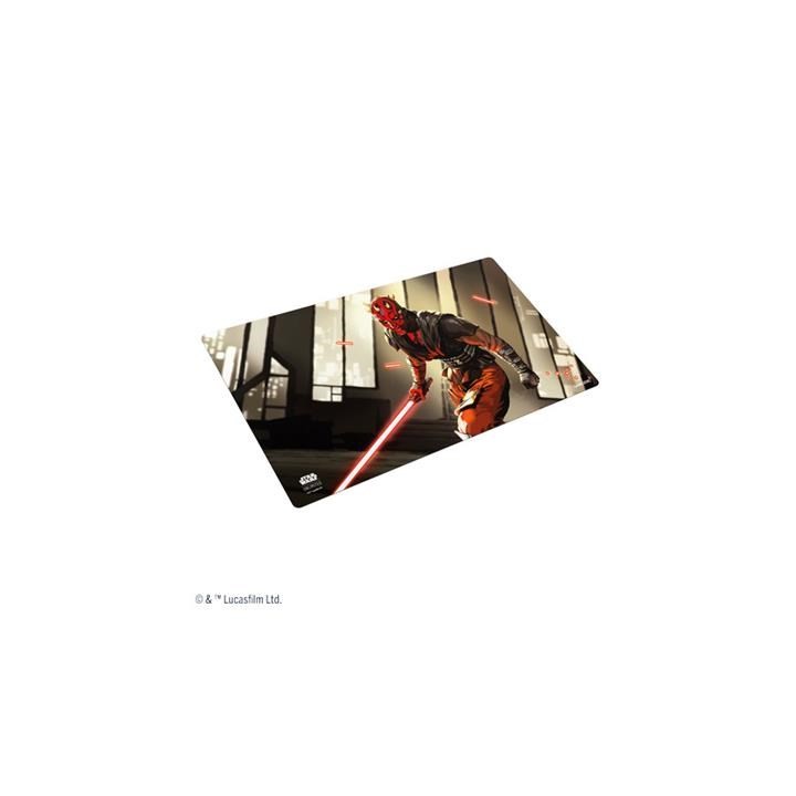 ASMODEE 6854 - STAR WARS UNLIMITED - CREPUSCOLO DELLA REPUBBLICA: PRIME GAME MAT - DARTH MAUL