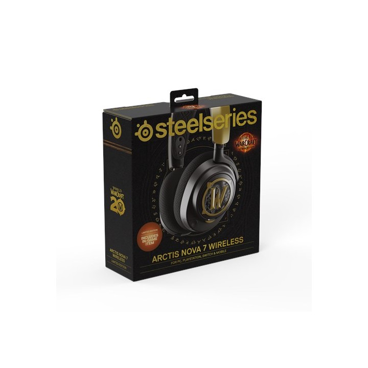 STEELSERIES Cuffie gaming Arctis Nova 7 World Of Warcraft Edition
