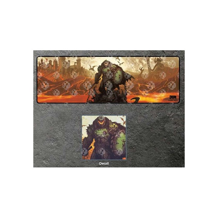 106714 -Doom the dark ages mousepad slayer‘s triumph