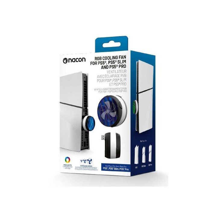 BIG BEN Kit di ventilazione per PS5 Slim e Pro, RGB