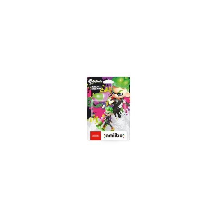 AMIIBO Splatoon 2 Ragazzo Inkling (Verde Neon)