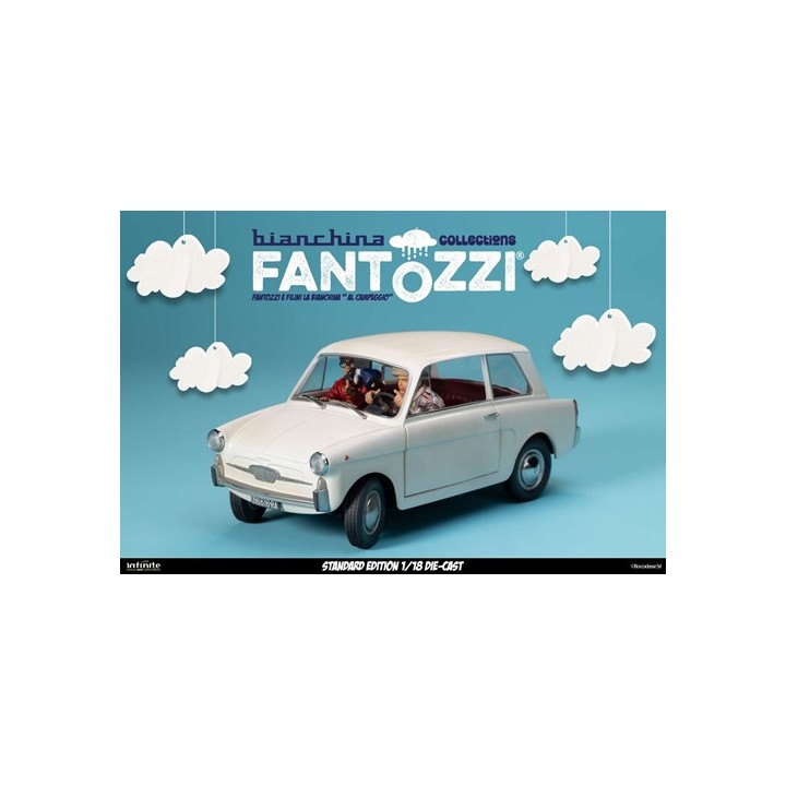 110733 - Fantozzi e filini la bianchina al campeggio 1/18 die-cast standard edition
