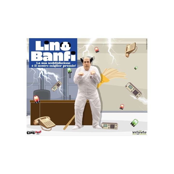 101161 - Lino banfi la sua soddisfazione e' il nostro miglior premio cinemini pvc