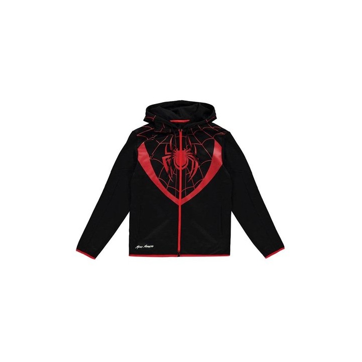 DIFUZED Marvel: Spider-Man - Felpa con cappuccio: "Miles Morales" (L)