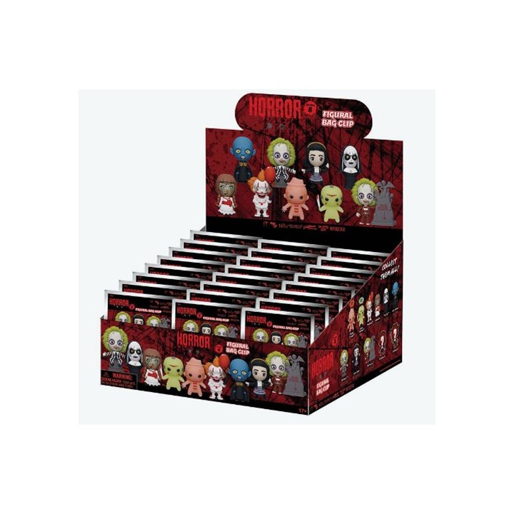 99806 - Wb Horror Bag Clip Blind Box Display (24)