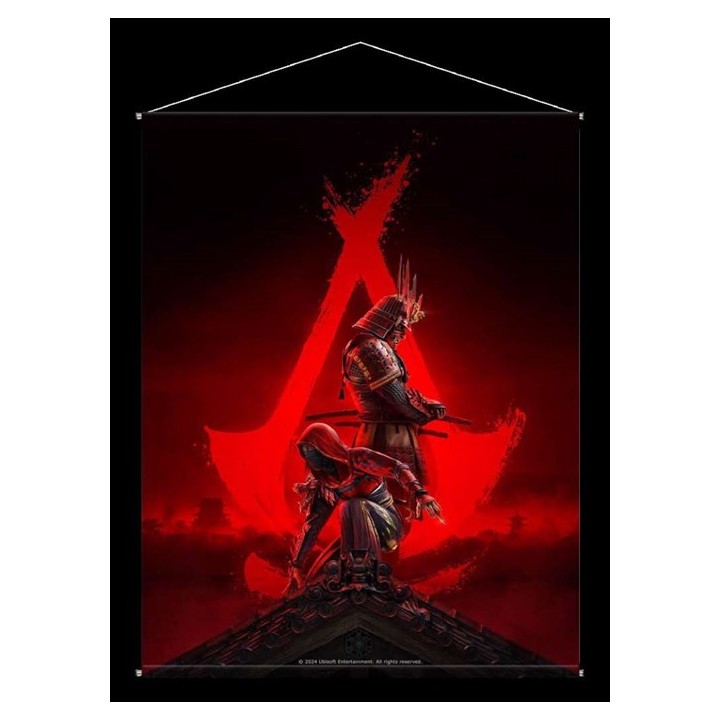 102077 - Assassins creed shadows canvas poster