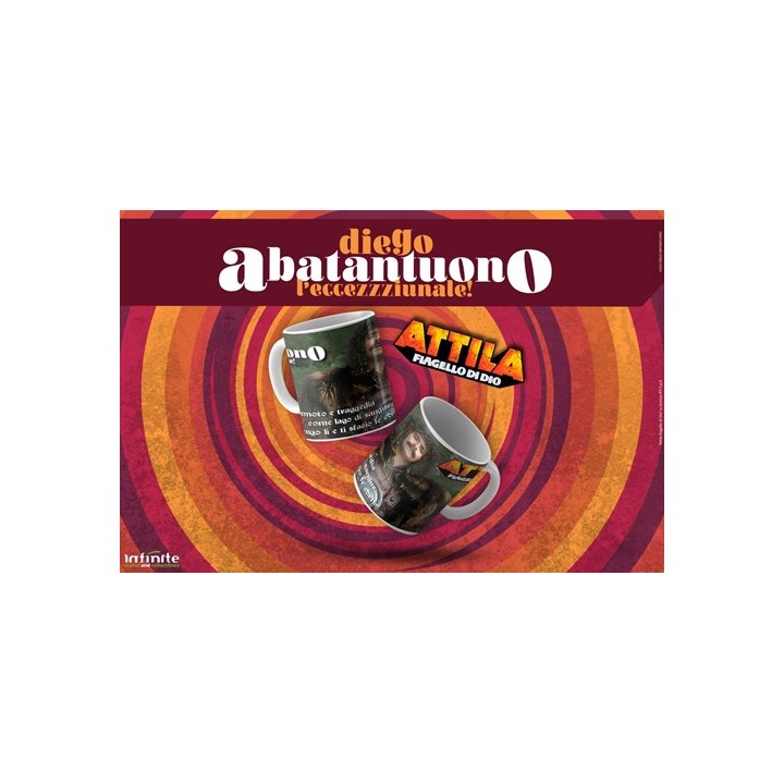 109679 - Diego abatantuono attila tazza