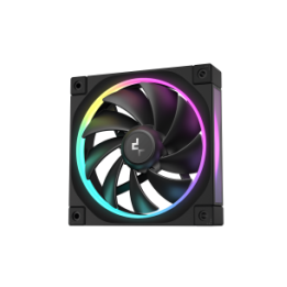 DEEPCOOL VENTOLE CASE FL12 NERA ARGB PWM BASSO RUMORE