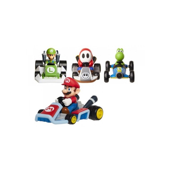 JAKKS PACIFIC NINTENDO MARIO KART RACERS PERSONAGGI ASSORTITI DISPLAY 8 PZ