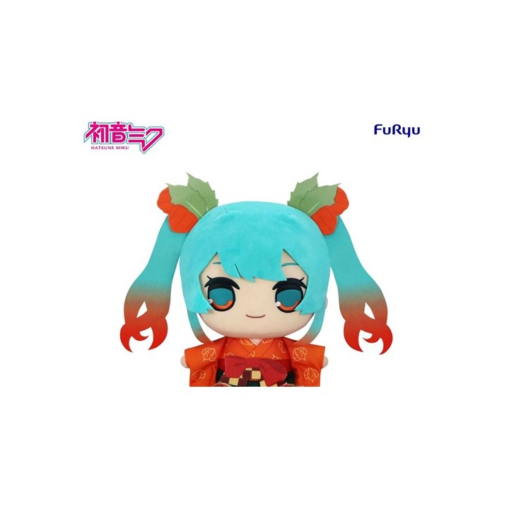 112300 - Hatsune Miku Flower Fairy Winter Cherry Kyurumaru Big Plush