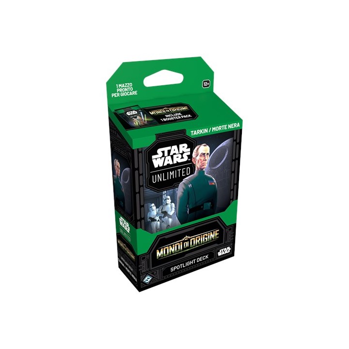 ASMODEE - STAR WARS UNLIMITED - MONDI DI ORIGINE - DECK: TARKIN - ITA.