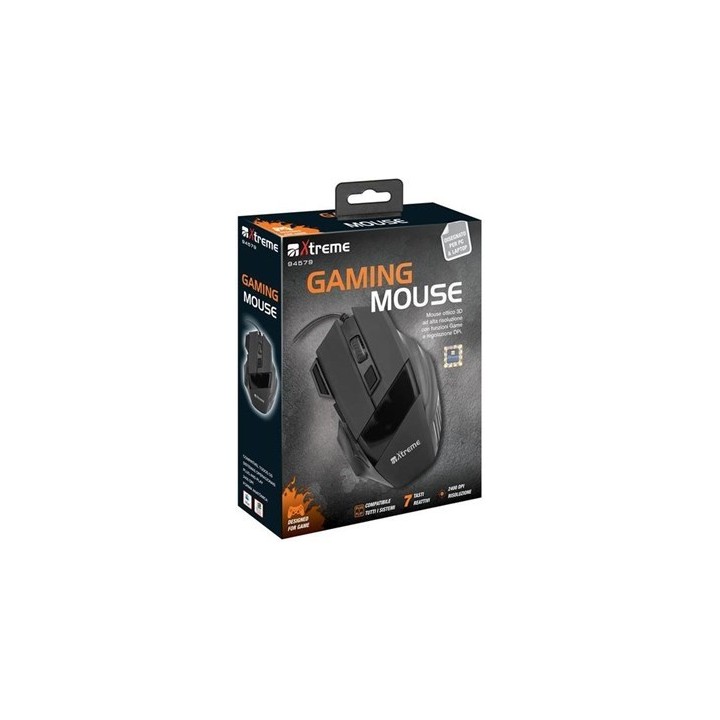 XTREME Mouse Gaming KUDO USB Ottico 3d