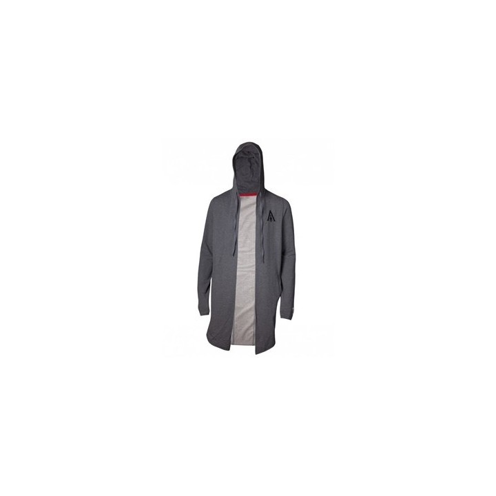 DIFUZED ASSASSIN'S CREED APOCALYPTIC WARRIOR THROW OVER FELPA LUNGA CON CAPPUCCIO S