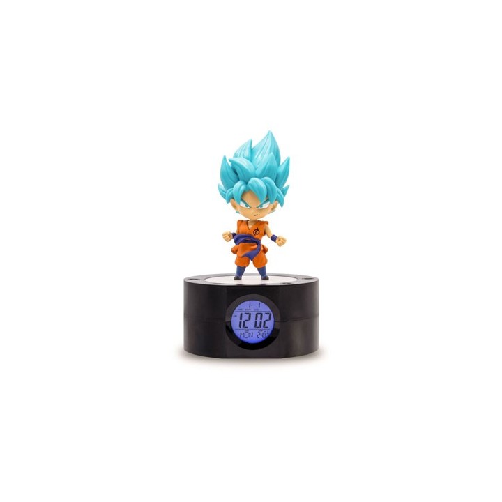 DRAGON BALL SUPER OROLOGIO SVEGLIA DIGITALE CON LAMPADA GOKU 18 CM
