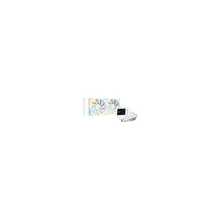DEEPCOOL RAFF. LIQUIDO LM240 WHITE IPS 240mm AIO 2.4'' 320X420 LCD