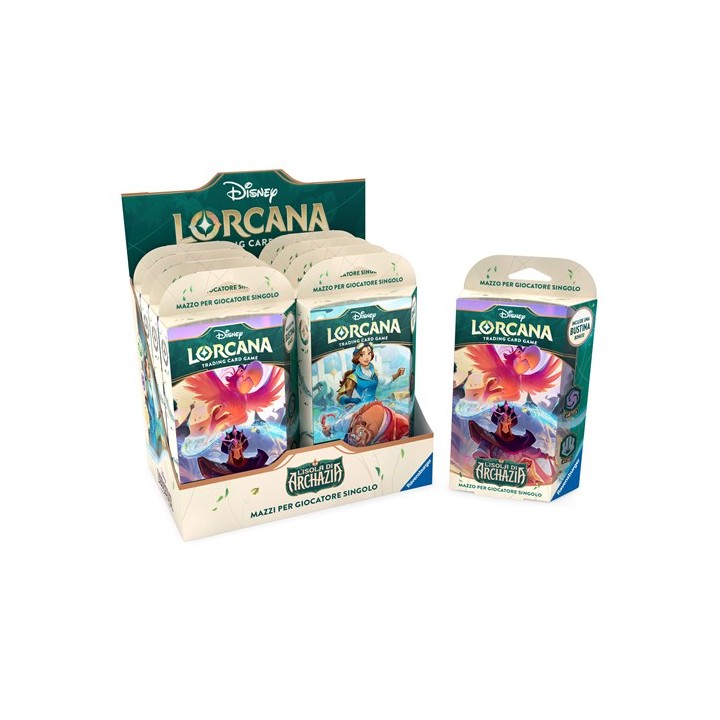 RAVENSBURGER DISNEY: LORCANA - SET 7 L’ISOLA DI ARCHAZIA STARTER DECK.