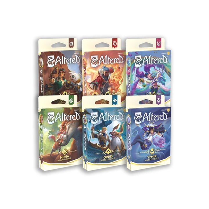 ASMODEE - Altered - STARTER DECK - Display 6 mazzi assortiti - ITA