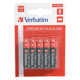 VERBATIM ALKALINE BATTERY AAA 10-PACK (HANGCARD)