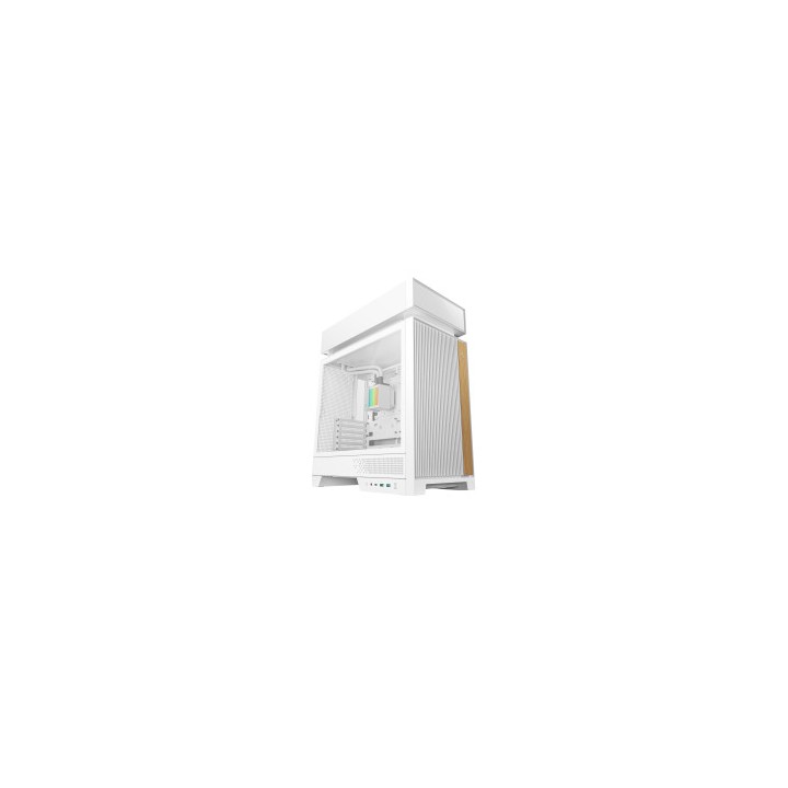 DEEPCOOL CASE MID TOWER CL6600 WHITE HYPERSPLIT 360AIO + 2x120ARGB