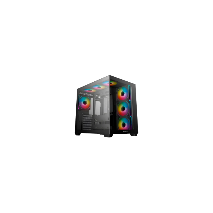 DEEPCOOL CASE MID TOWER CG530 7F NERO 7 FAN 120mm 2TG