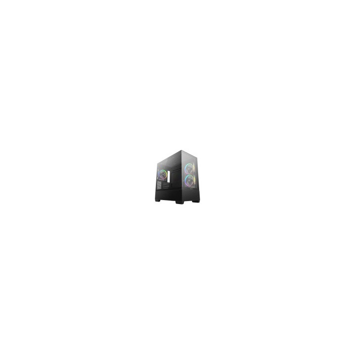 DEEPCOOL CASE MATX CG380 3F NERO PANORAMIC 3ARGB 2TG 360mm AIO